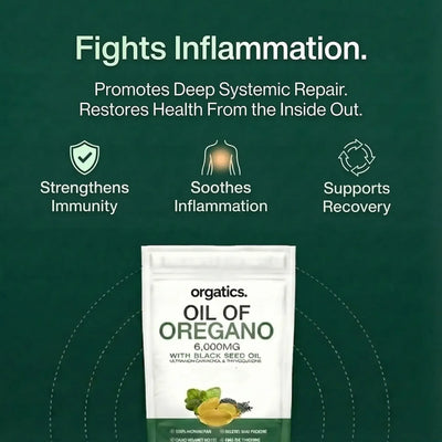 Orgatics™ Oregano & Black Seed Oil