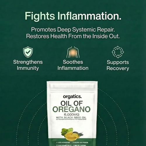 Orgatics™ Oregano & Black Seed Oil